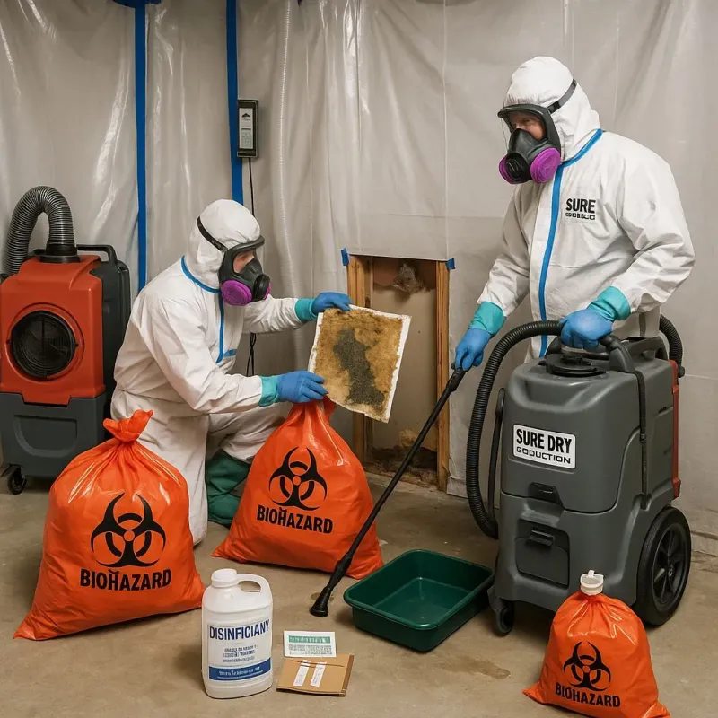 Contaminated Water Handling Protocols process in Konawa, OK