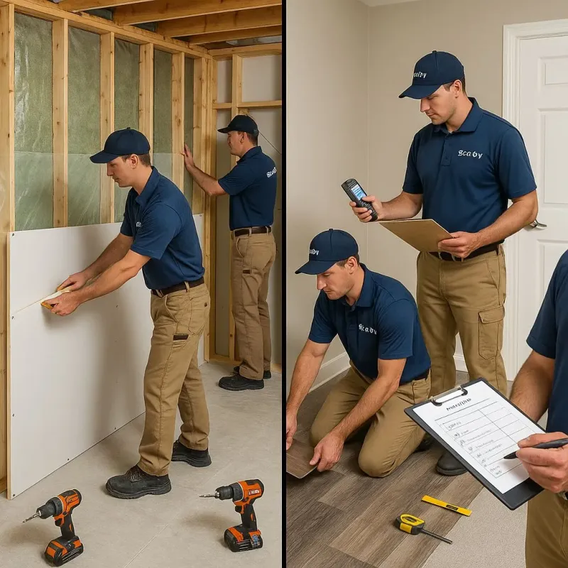 Repairs and Reconstruction process in Konawa, OK
